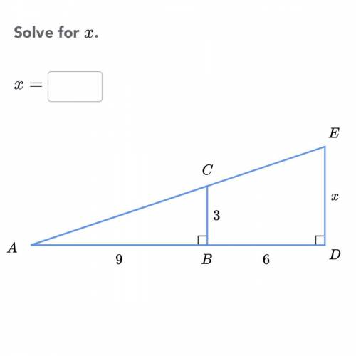 Solve for X Please Answer