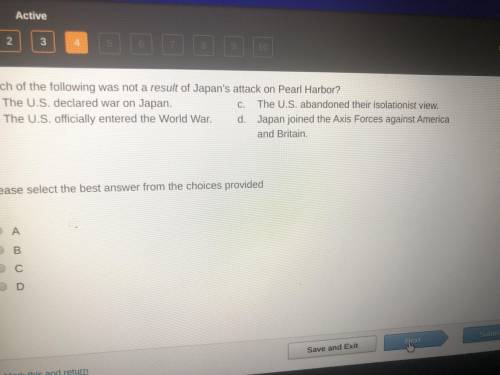 Which of the following was not a result of Japan’s attack on pearl harbor?