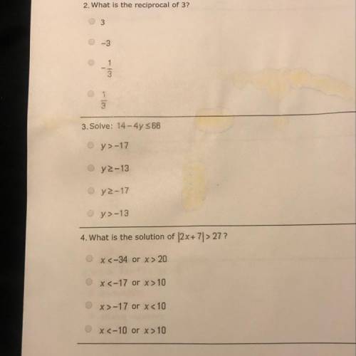 Does anyone know the answer to these questions???
