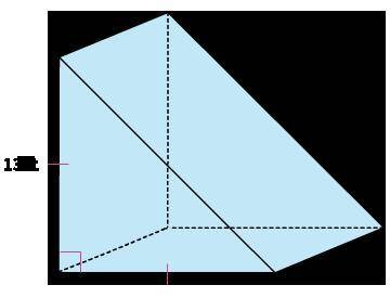 Find the volume of the prism. A: 552.9 ft3 B: 578.8 ft3 C: 591.5 ft3 D: 598.1 ft3