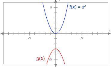 F(x)=x^2. What is g(x)