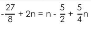 What is n in this equation