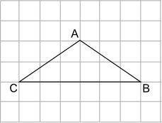 NEED HELP WILL MARK BRIANLIEST  Which statement best describes the area of Triangle ABC shown below?