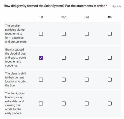 I need this question answered about the solar system.