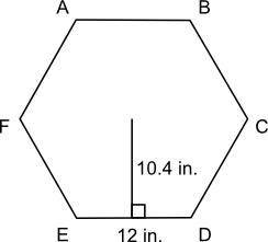 The surface of a table to be built will be in the shape shown below. The distance from the center of
