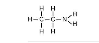 What is the name of the molecule shown below?A.Ethylamine B.Ethanol C.Ethanoic acid D.Ethanal