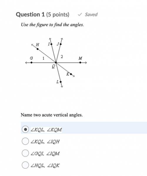 Use the figure to find the angles.