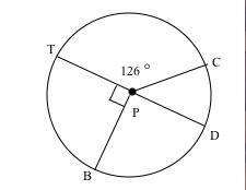 (PLEASE HELP ASAP)Find the measure of arc TCB in circle p.picture attachedmTCB = ?