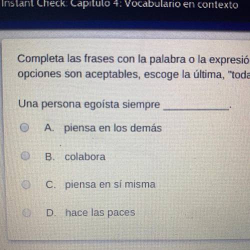 Can someone help with my spanish :)