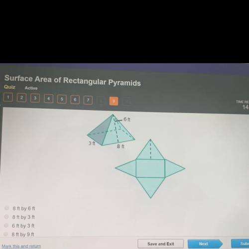 What are the dimensions of the base of the pyramid