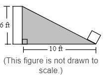 You are going to use an incline plane to lift a heavy object to the top of a shelving unit with a he