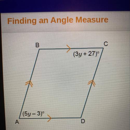 What is the measure of angle A? What is the measure of angle B?