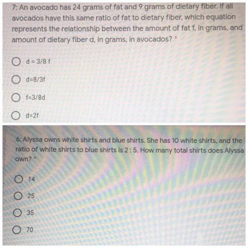 PLEASE ANSWER I NEED HELP WITH NUMBER 6 AND 7!!