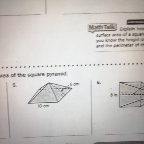 What is the total surface area of this shape A.220 B.100 C.120 D.300