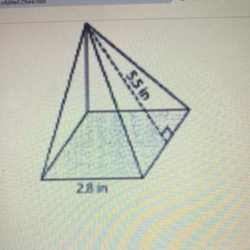 What’s is the surface area of this