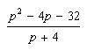 Simplify the rational expression. State any restrictions on the variable.