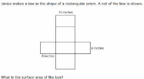 1. Find the Surface Area of the rectangular prism. Show your work and explain how you solved using F