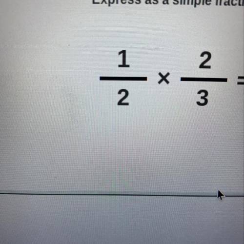 Express as a simple fraction in lowest terms OK