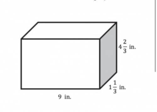 Should Linda try to fill this rectangular prism with cubes that are 1/2 in. long on each side? Why o