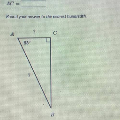Find AC  What Is The Equation To AC?