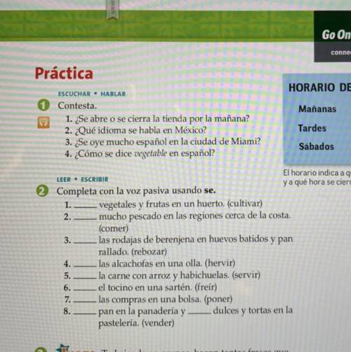 Spanish 3 questions! any help appreciated :)
