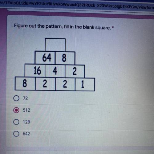 Figure out the pattern fill in the blank square. I’m confused need help fast!