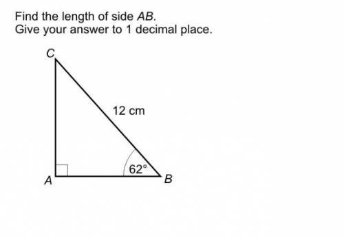 Find the length of side AB, give your answer to 1 decimal place