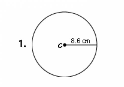 Geometry Question find the area of the circle to the nearest hundredth.