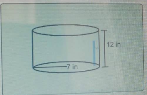 What is the circumference of the base?A)37.23B)40.80C)43.96D)52.34