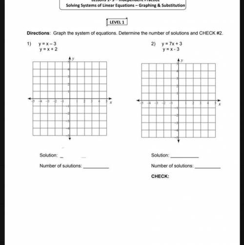 Need help math equations work shown
