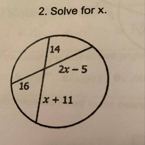 2. Solve for x. P22-5 16 1x + 11