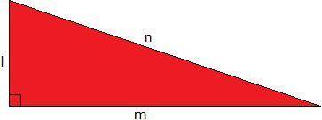 If m = 35 cm and n = 37 cm, what is the length of l? A. 15 cm B. 13 cm C. 12 cm D. 2 cm