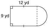 What is the area of the following composite figure? Round your answer to the nearest hundredth. 136.
