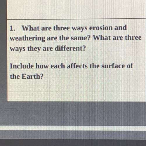 I NEED HELP ASAP (earth space science class)