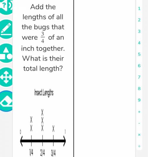 The answer choices is : 1/4 inch, 2/4 inch, 3/4 inch, 4/4 inch