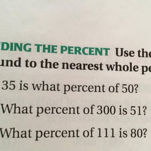 35 is what percent of 50