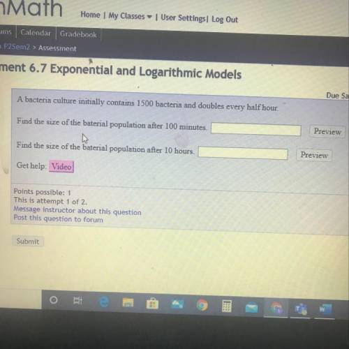 Exponential and logarithmic models