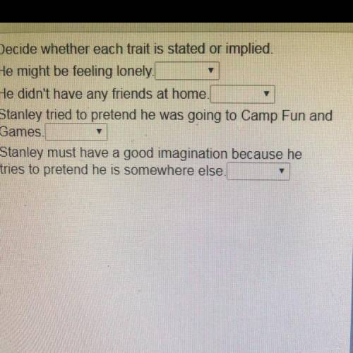 Now Stanley tried to pretend he was going to Camp Fun and Games. Maybe he'd make some friends, he th