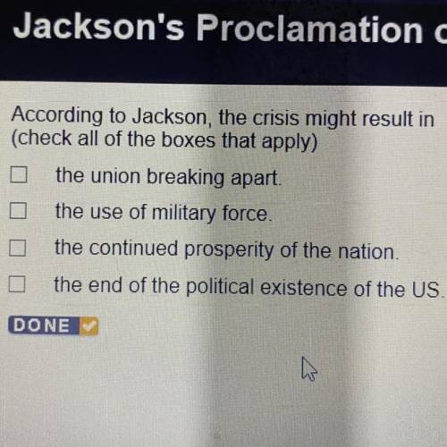 According to Jackson, what might the crisis result in?