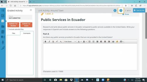 PLEASE ANSWER ASAP Research and write about public services in Ecuador compared to public services a