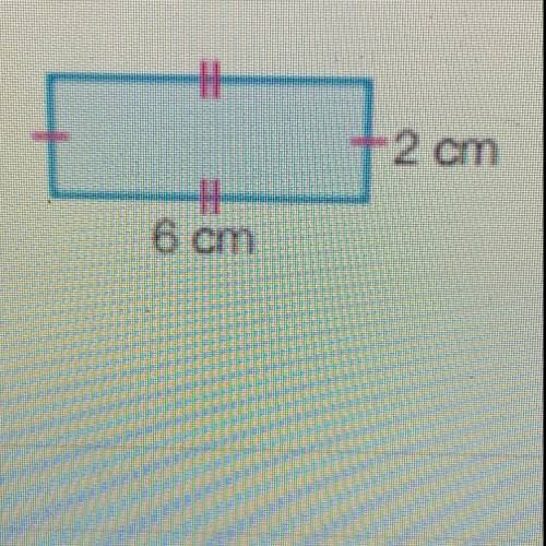 Question 1 1 pts Calculate the perimeter of the following shape. Include the unit in your answer wit