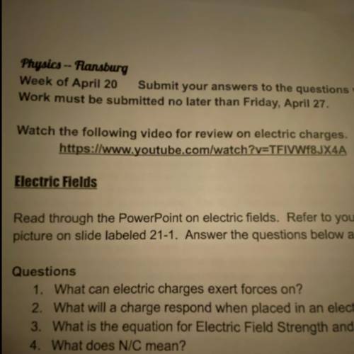 What can electric charges exert forces on