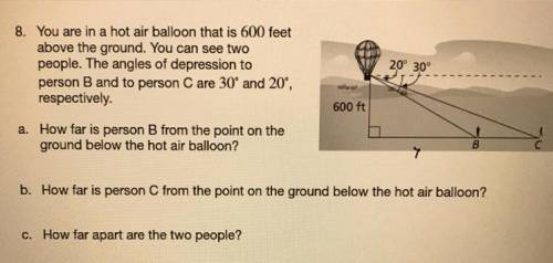 Please give me answers for a, b, and c.