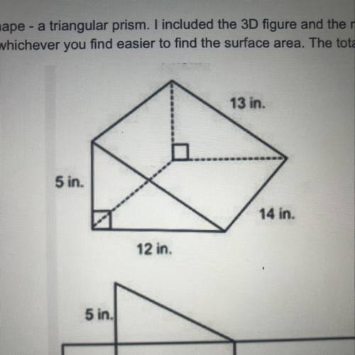 What’s the surface area of this shape?
