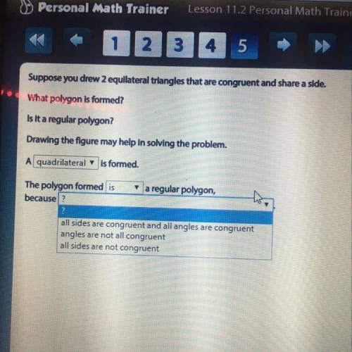 What’s next after “because” and what I put for the first question and the second one is it wrong or