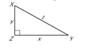 If x = 4√5, y = 4, and z = 4√6 Find sin X. sin Y, cos X, and cos Y