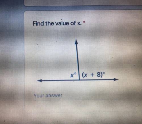 Find the value of x.  So can anyone help me pleaseeeee‍♀️