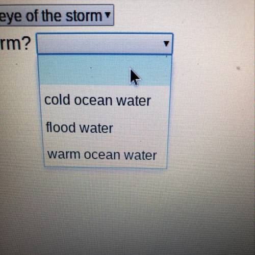Over which kind of water do hurricanes form