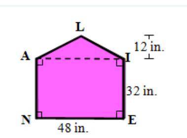Find the area of this figure.
