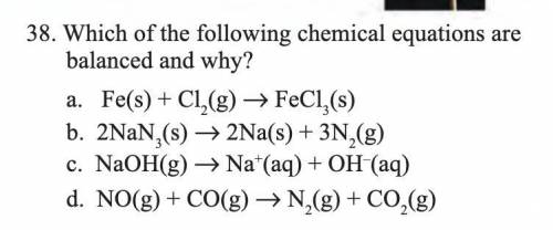 Please help with my chemistry homework, it is on balancing equations, 30 points